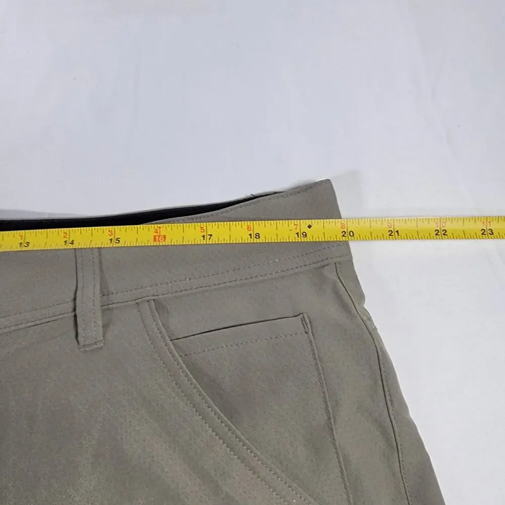 NWT Hurley Trek Hybrid Shorts Mens 38 Olive 4 Way Stretch Water Repellent Hiking